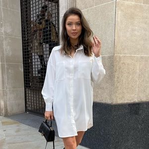 Oversized button down